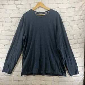 Weatherproof Shirt Mens Sz XXL Blue Thermal Layer Long Sleeve Warm